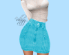 Blue Corduroy Skirt!