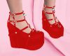 Sweet Heart Red Shoes