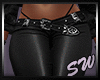 SW RL Leather Black Pant