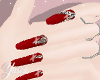 ★ Red Diamond Nails