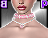 Dream Kiss Choker/Pink