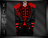 ! Armour Top Blk Red