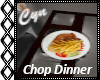 Chops Dinner Plate