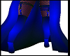X+ Alix blue boots