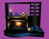 Blue Mansion Fireplace