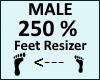 Feet Scaler 250%