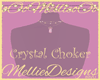 [M]Crystal Choker~Pink