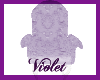 (V) lilac chair