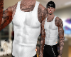 White Tank Sparta Muscle