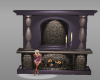 Purple Elegent Fireplace