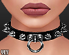 *V Spiked.Collar