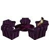 Purple Chat Chairs