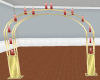 Wedding Candle Arch Red