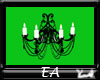 EA}PVC Goth Wall Candles