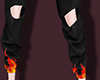 Flame side pants