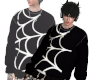 z*ion BLK Spider Sweater