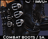 ! goth combat boots