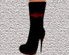 (WDO)Boots,Black,Red