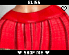 LLXL RED CROC SKIRT