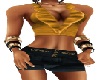 SB Gold Short Set