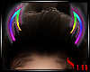 Rainbow Neon Horns