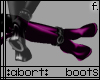 :a: Purple PVC Pony Boot
