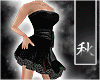 [Rhu] Mini Black Dress