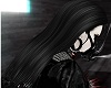 Long black hair