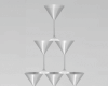Wine Glass Pyramid