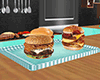 Diner - trio of burgers