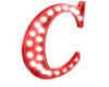 Metal Letters - C