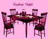 - Fushia Table -
