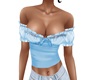 Blue diamond top