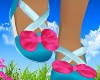 Kid Spring Flower Shoes