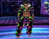 DJ Neon Lips Outfit