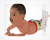 baby boy tummy time