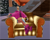 gold chair2/poses
