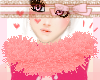 ~<3 Pink Fur Collar ~<3
