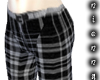 !(Na)Black tartan pants