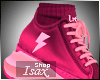 ! LETHAL Pink F Shoes