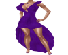 Purple Hi-Lo Dress