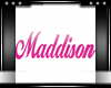 Maddison 3D Wall Name