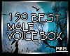 150 Best Male VoiceBox