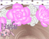 MEW pink flower crown