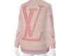 Leather LV Sweater