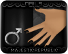 m|r Nails Black V1 - M