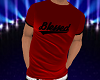 Red & Blk Blessed Tee