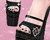 υ| Leather Heels
