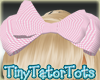 Kids Pink Gingham Bow