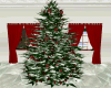 {F}CHRISTMAS TREE w SNOW